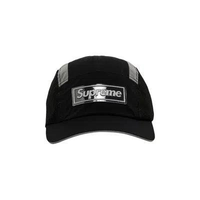 Pre-owned Supreme Side Mesh Camp Cap 'black' | Men's Size Onesize