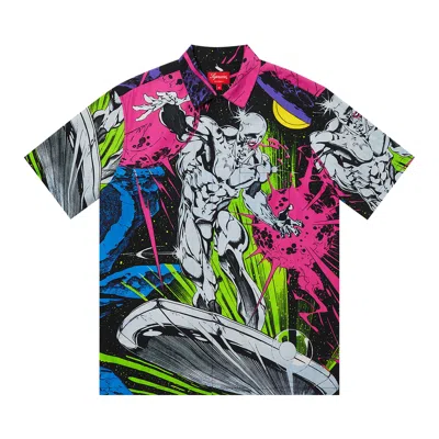 Pre-owned Supreme Silver Surfer Short-sleeve Shirt 'multicolor' | Multi-color | Men's Size L