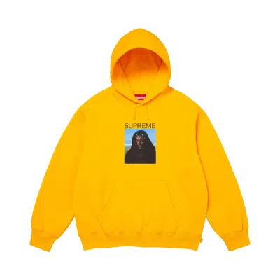 Pre-owned Supreme Sith Hooded Sweatshirt 'bright Gold' | Men's Size L