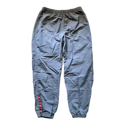 Pre-owned Supreme Size M -  Men's Athletic Warm Up Pant Pant (ss22) In Gray