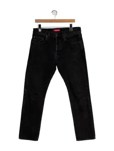 Pre-owned Supreme Skinny Jeans In Black