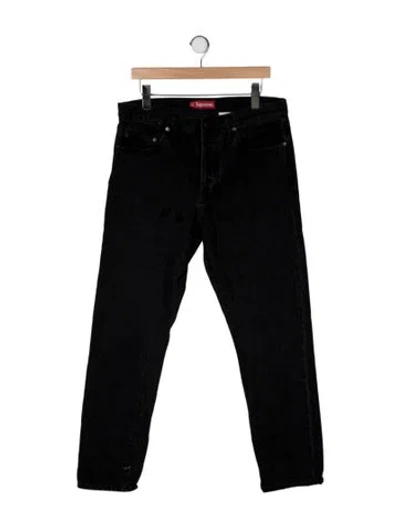 Pre-owned Supreme Skinny Jeans In Black