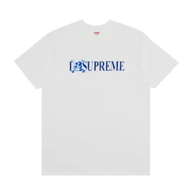 Pre-owned Supreme Skull Tee 'white' | Men's Size Xxl