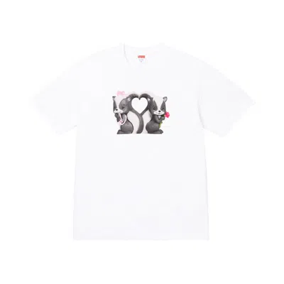 Pre-owned Supreme Skunk Tee 'white' | Men's Size Xl