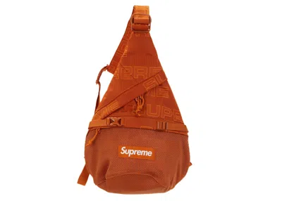 Pre-owned Supreme Sling Bag Bag (fw21) In Orange