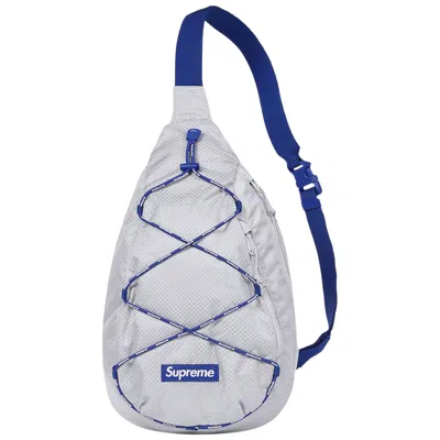 Pre-owned Supreme Sling Bag 'silver'