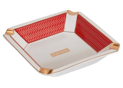 Pre-owned Supreme Small Ashtray In Red