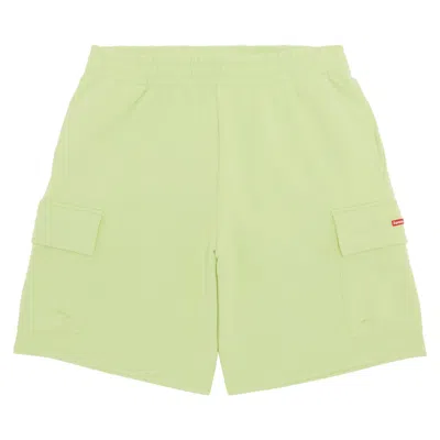 Pre-owned Supreme Small Box Baggy Cargo Sweatshort 'lime' | Green | Men's Size M