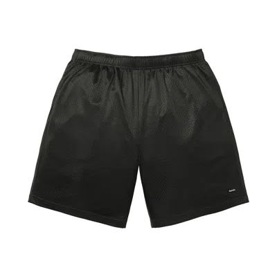 Pre-owned Supreme Small Box Baggy Mesh Short 'black' | Men's Size S