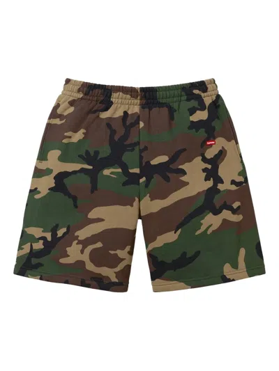 SUPREME SMALL BOX CAMO SHORTS
