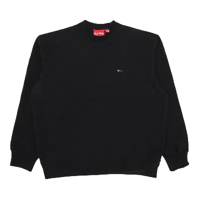 Pre-owned Supreme Small Box Crewneck 'black'