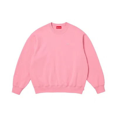Pre-owned Supreme Small Box Crewneck 'pink' | Men's Size Xl