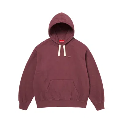 Pre-owned Supreme Small Box Drawcord Hooded Sweatshirt 'maroon' | Purple | Men's Size Xxl