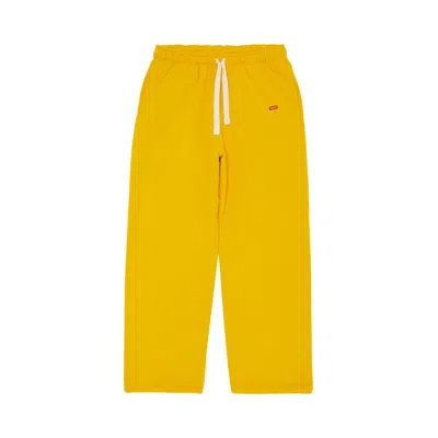 Pre-owned Supreme Small Box Drawcord Sweatpant 'bright Gold' | Men's Size S