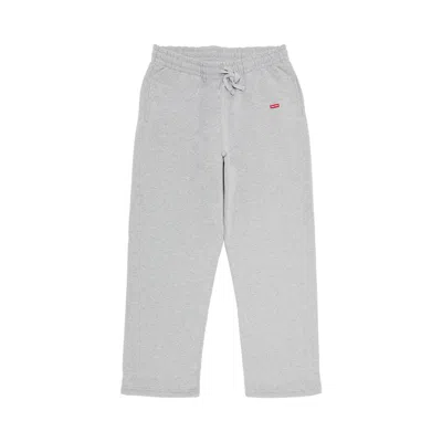 Pre-owned Supreme Small Box Drawcord Sweatpant 'heather Grey' | Men's Size M