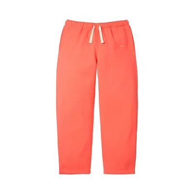 Pre-owned Supreme Small Box Drawstring Sweatpant 'fluorescent Pink' | Men's Size M