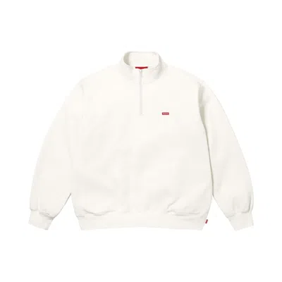Pre-owned Supreme Small Box Half Zip Pullover 'white' | Men's Size Xl