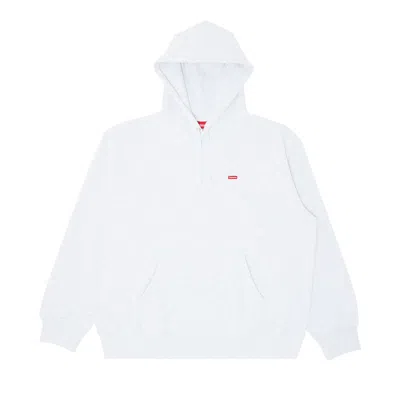Pre-owned Supreme Small Box Hooded Sweatshirt 'ash Grey'