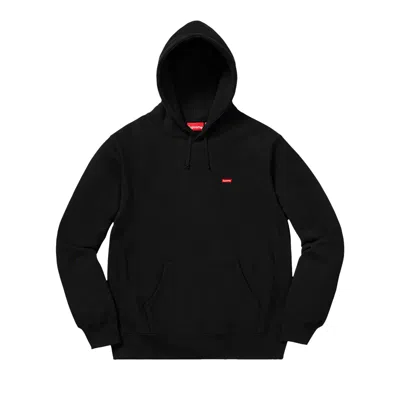 Pre-owned Supreme Small Box Hooded Sweatshirt 'black'
