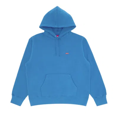 Pre-owned Supreme Small Box Hooded Sweatshirt 'pale Royal' | Blue | Men's Size M