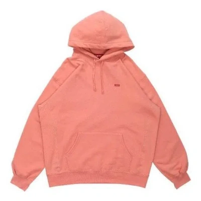 Supreme Small Box Hooded Sweatshirt 'pink'