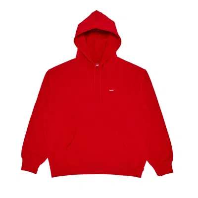 Pre-owned Supreme Small Box Hooded Sweatshirt 'red'