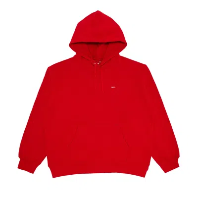 Pre-owned Supreme Small Box Hooded Sweatshirt 'red' | Men's Size M