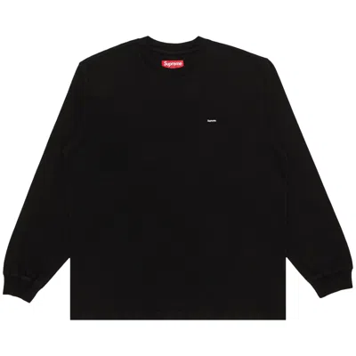 Pre-owned Supreme Small Box Long-sleeve Tee 'black' | Men's Size L