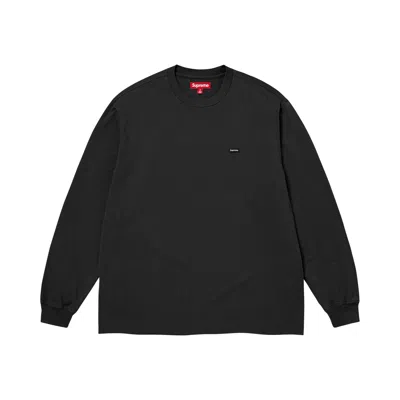 Pre-owned Supreme Small Box Long-sleeve Tee 'black' | Men's Size Xxl
