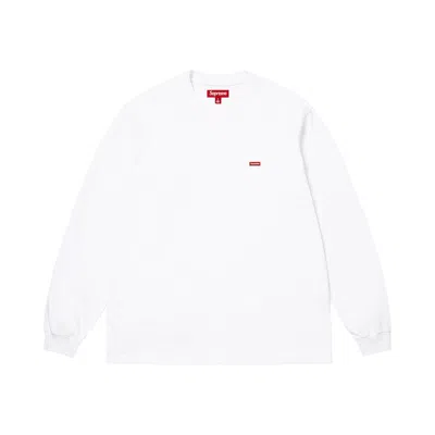 Pre-owned Supreme Small Box Long-sleeve Tee 'white' | Men's Size Xxl