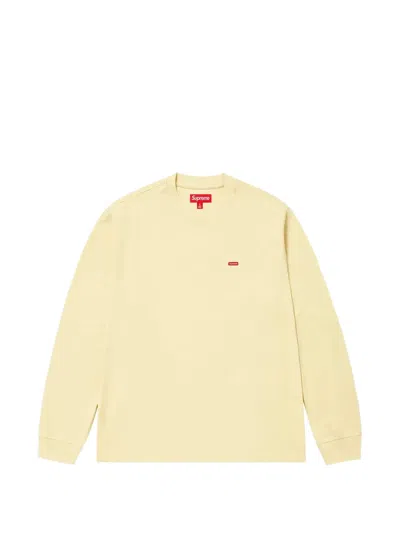 Supreme Small Box Long-sleeved T-shirt In Green