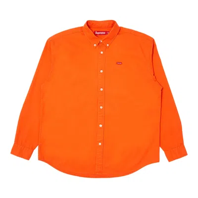Pre-owned Supreme Small Box Shirt 'bright Orange'