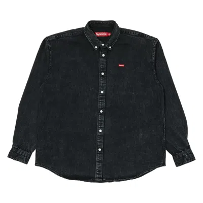 Pre-owned Supreme Small Box Shirt 'washed Black'