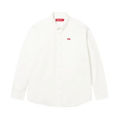 Pre-owned Supreme Small Box Shirt 'white' | Men's Size M