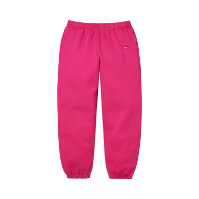 Pre-owned Supreme Small Box Sweatpant 'fuchsia' | Pink | Men's Size L