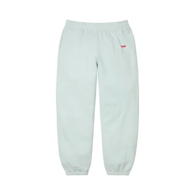 Pre-owned Supreme Small Box Sweatpant 'pale Blue' | Men's Size S