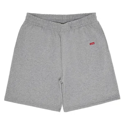 Pre-owned Supreme Small Box Sweatshort 'heather Grey' | Men's Size S In Gray