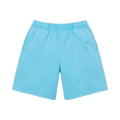 Pre-owned Supreme Small Box Sweatshort 'light Blue' | Men's Size M