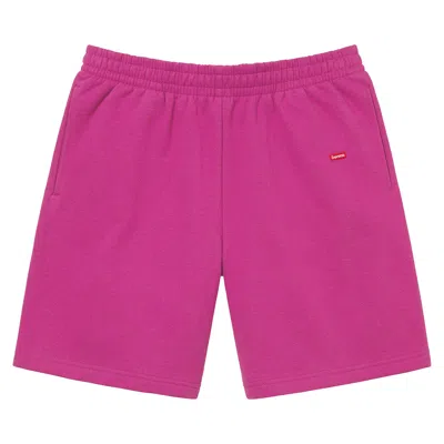 Pre-owned Supreme Small Box Sweatshort 'raspberry' | Pink | Men's Size M