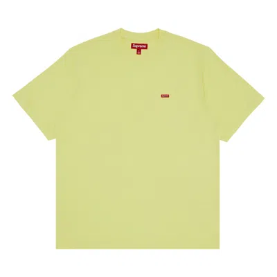 Pre-owned Supreme Small Box Tee 'bright Yellow' | Men's Size Xl