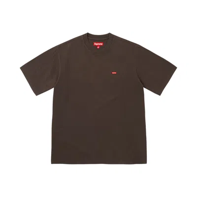 Pre-owned Supreme Small Box Tee 'dark Brown' | Men's Size S