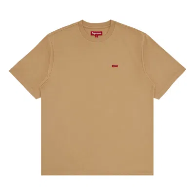 Pre-owned Supreme Small Box Tee 'dark Tan' | Men's Size S