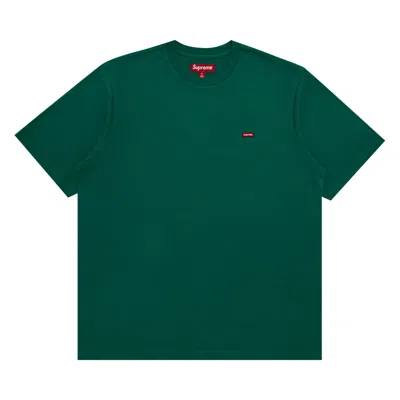 Pre-owned Supreme Small Box Tee 'green'