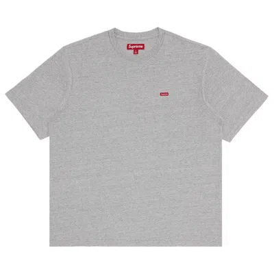 Pre-owned Supreme Small Box Tee 'heather Grey' | Men's Size L In Gray