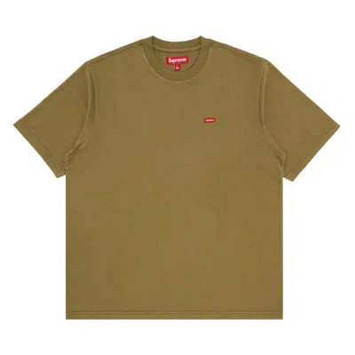 Pre-owned Supreme Small Box Tee 'light Olive' | Green | Men's Size S