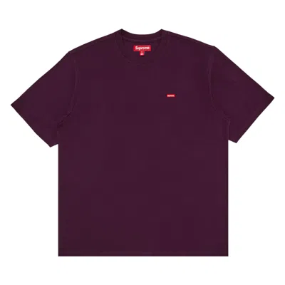Pre-owned Supreme Small Box Tee 'purple' | Men's Size M