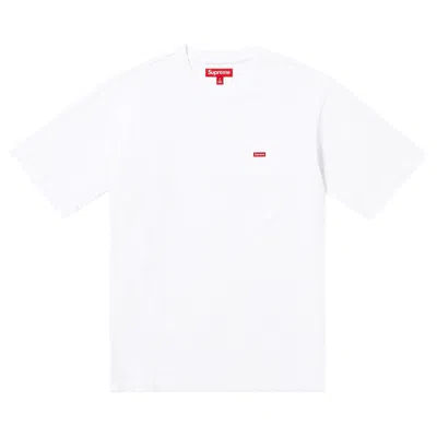 Pre-owned Supreme Small Box Tee 'white'