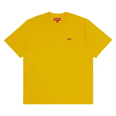 Pre-owned Supreme Small Box Tee 'yellow' | Men's Size Xl