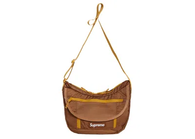 Pre-owned Supreme Small Messenger Bag In Brown