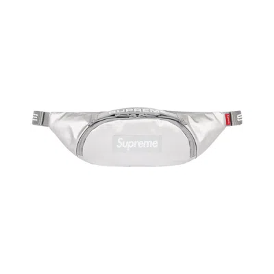 Pre-owned Supreme Small Waist Bag 'silver'